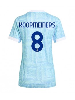 Juventus Teun Koopmeiners #8 Zenski Gostujuci Dres 2025-26 Kratak Rukavima